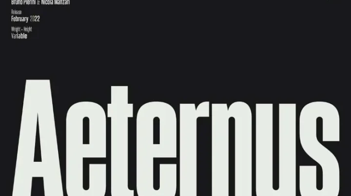 Aeternus Font font preview