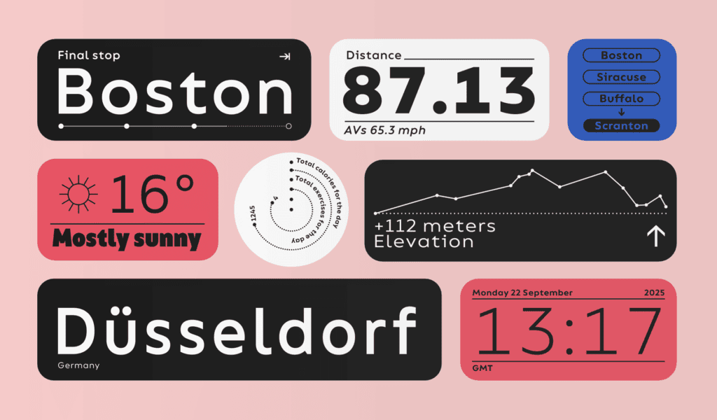Bion Font font preview 3