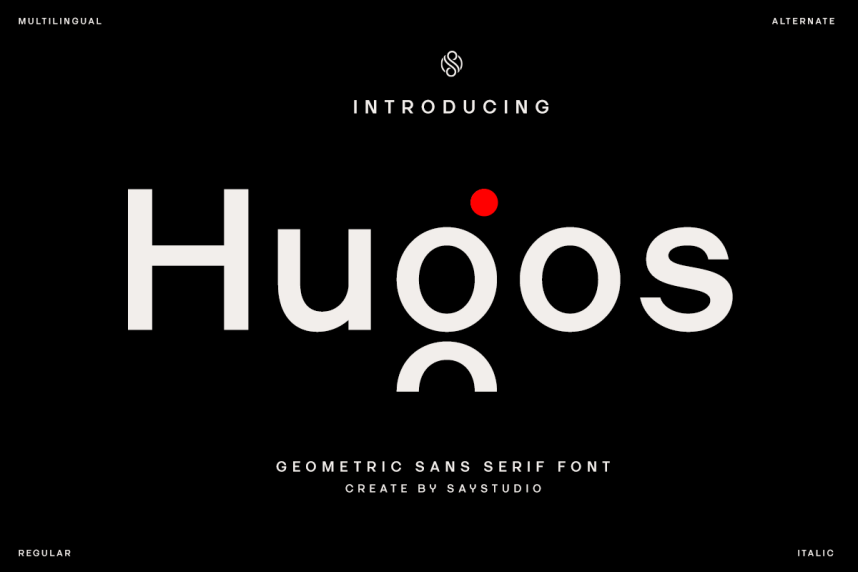 Hugos Font font preview