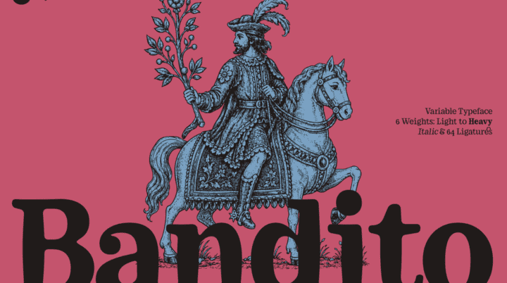 Bandito Font font preview