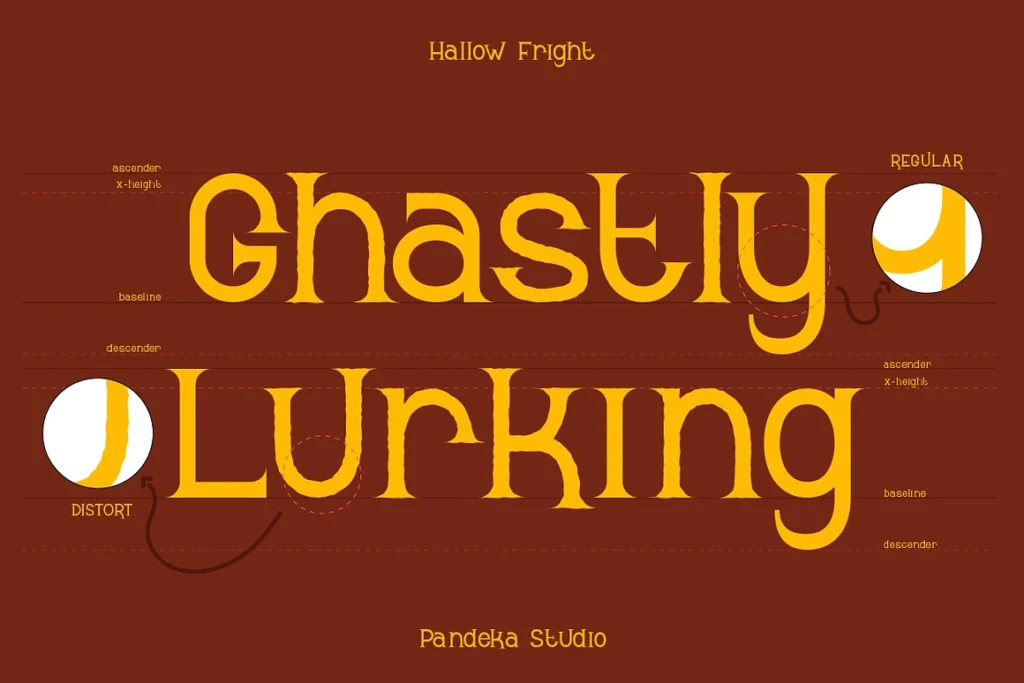 Hallow Fright Font font preview 2