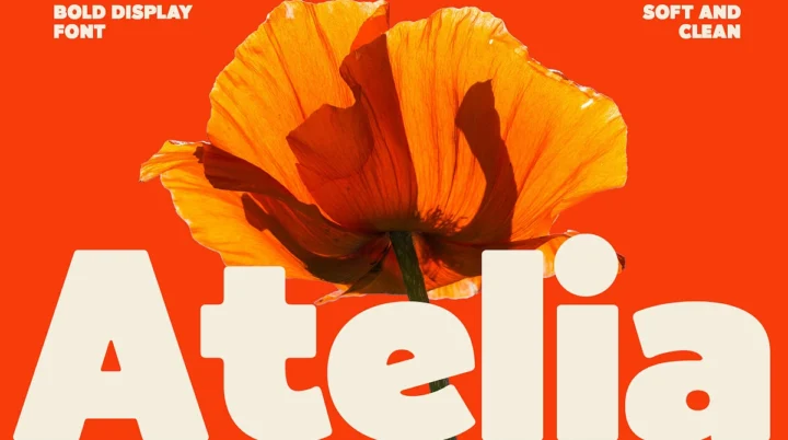 Atelia font preview