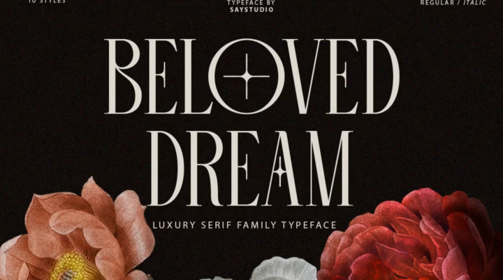 Beloved Dream Font font preview