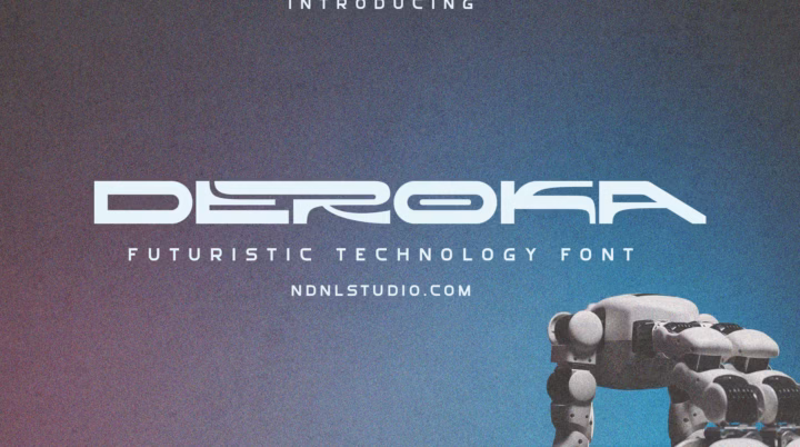 Deroka Font font preview