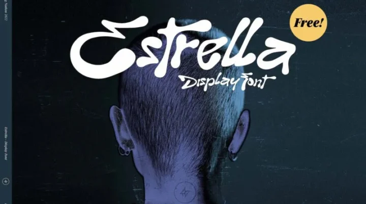 Estrella Font font preview