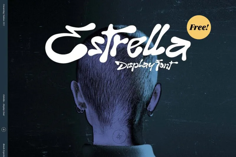 Estrella Font font preview 1