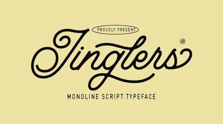 Jinglers font preview