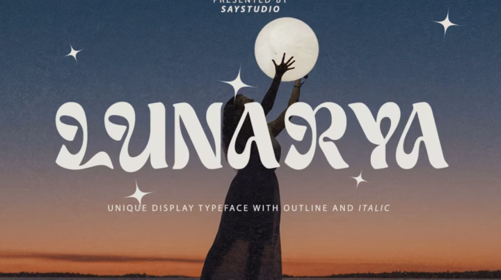 Lunarya Font font preview