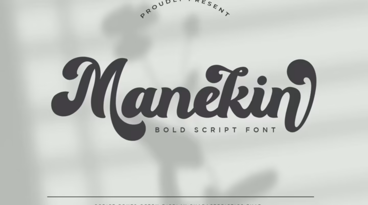 Manekin Font font preview