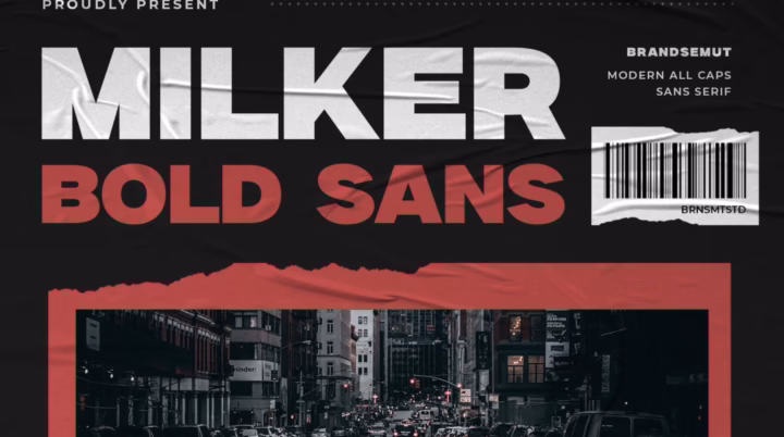 Milker Font font preview