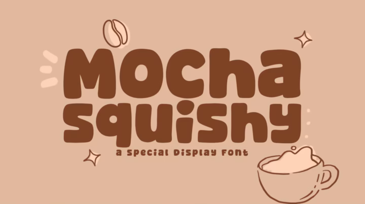 Mocha Squishy Font font preview