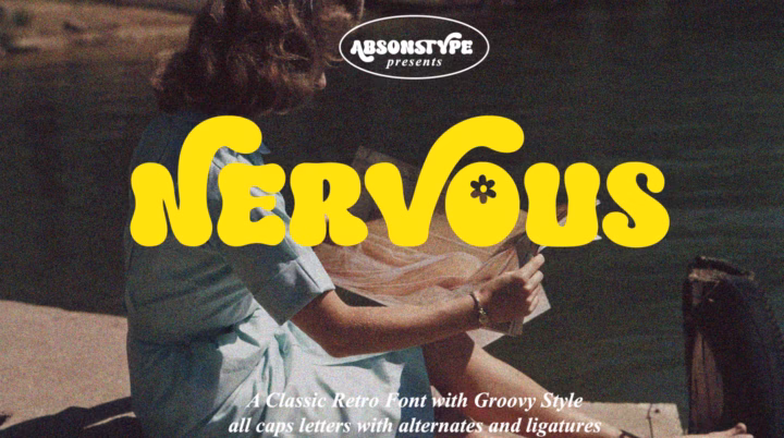 Nervouses Font font preview