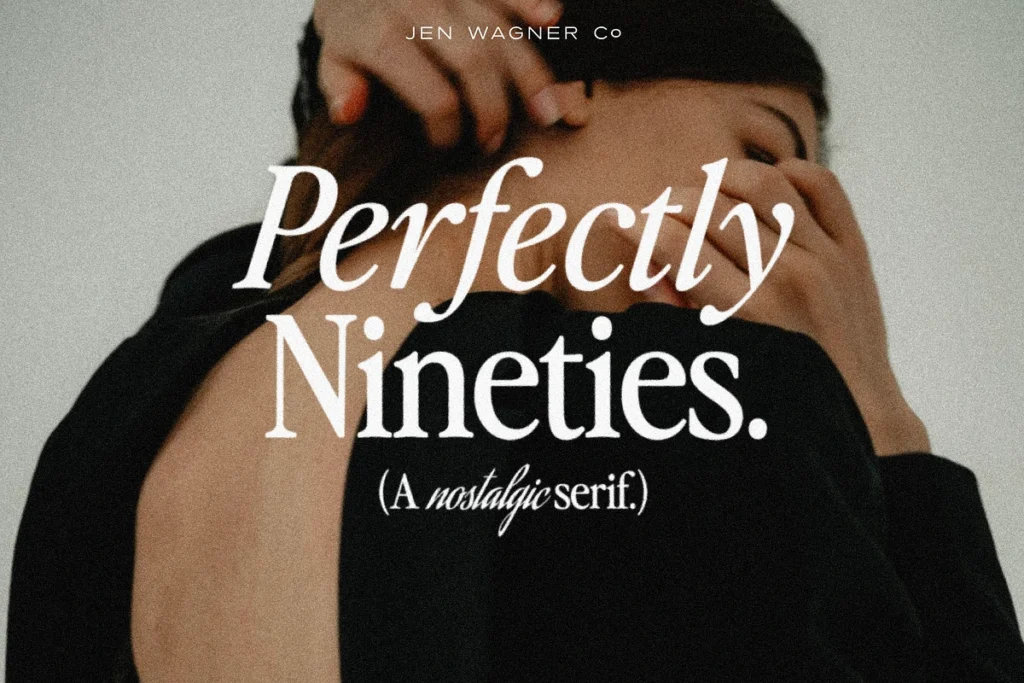 Perfectly Nineties font preview