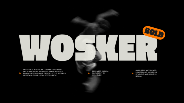 Wosker Font font preview