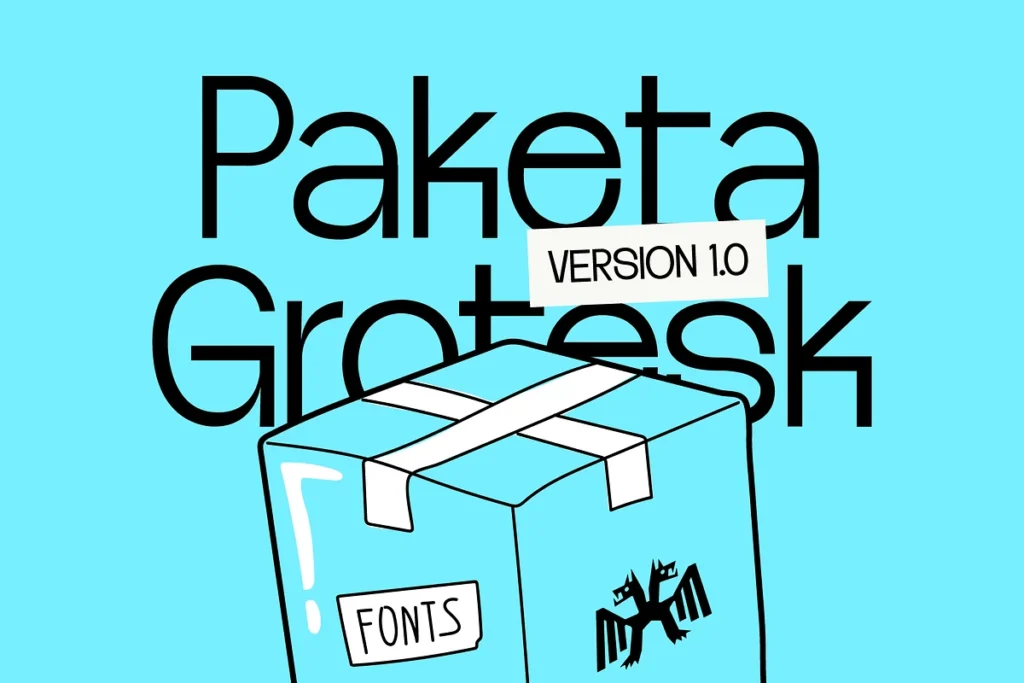Paketa Grotesk font preview