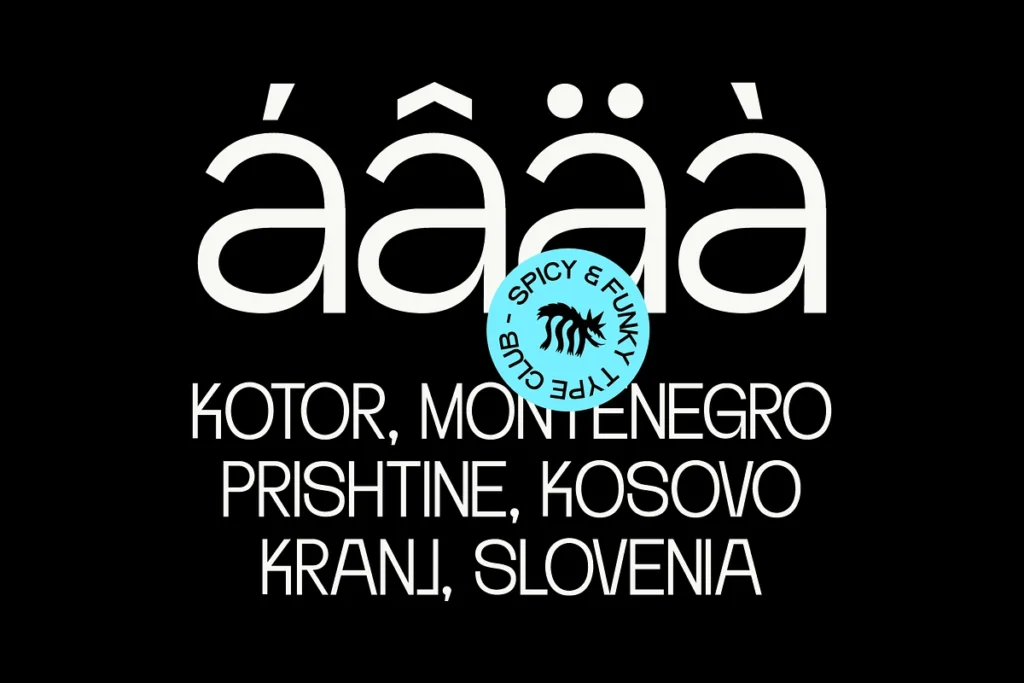 Paketa Grotesk specimen font preview