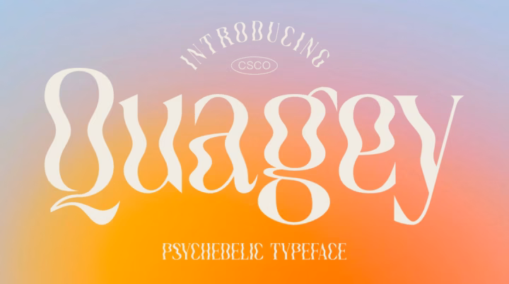 Quagey Font font preview