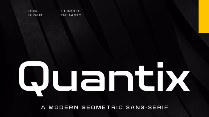 Quantix Font font preview