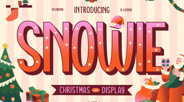 Snowie Font font preview