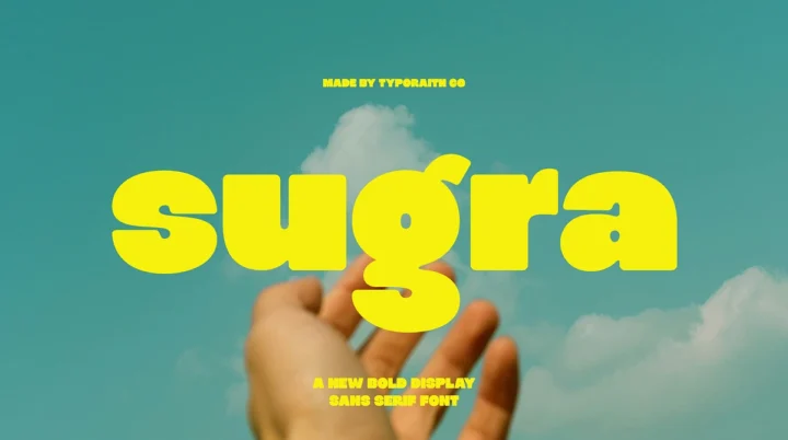 Sugra font preview